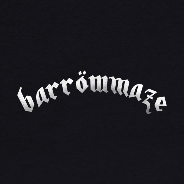 Barrowmaze British Heavy Metal Band (White) by Owlbear Fur Company